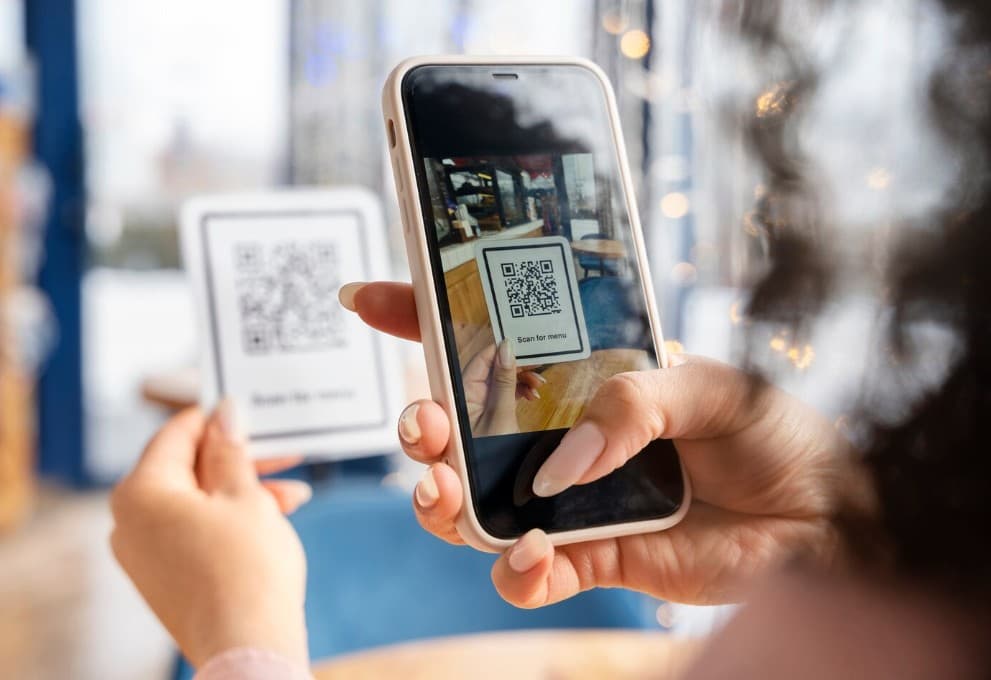 QR code customization preview